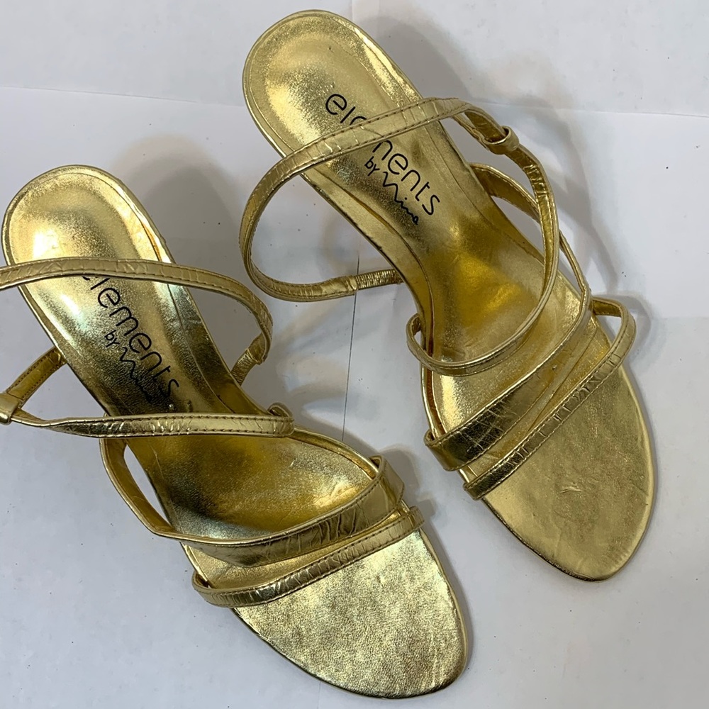 Elements by Nina gold strap he sandals